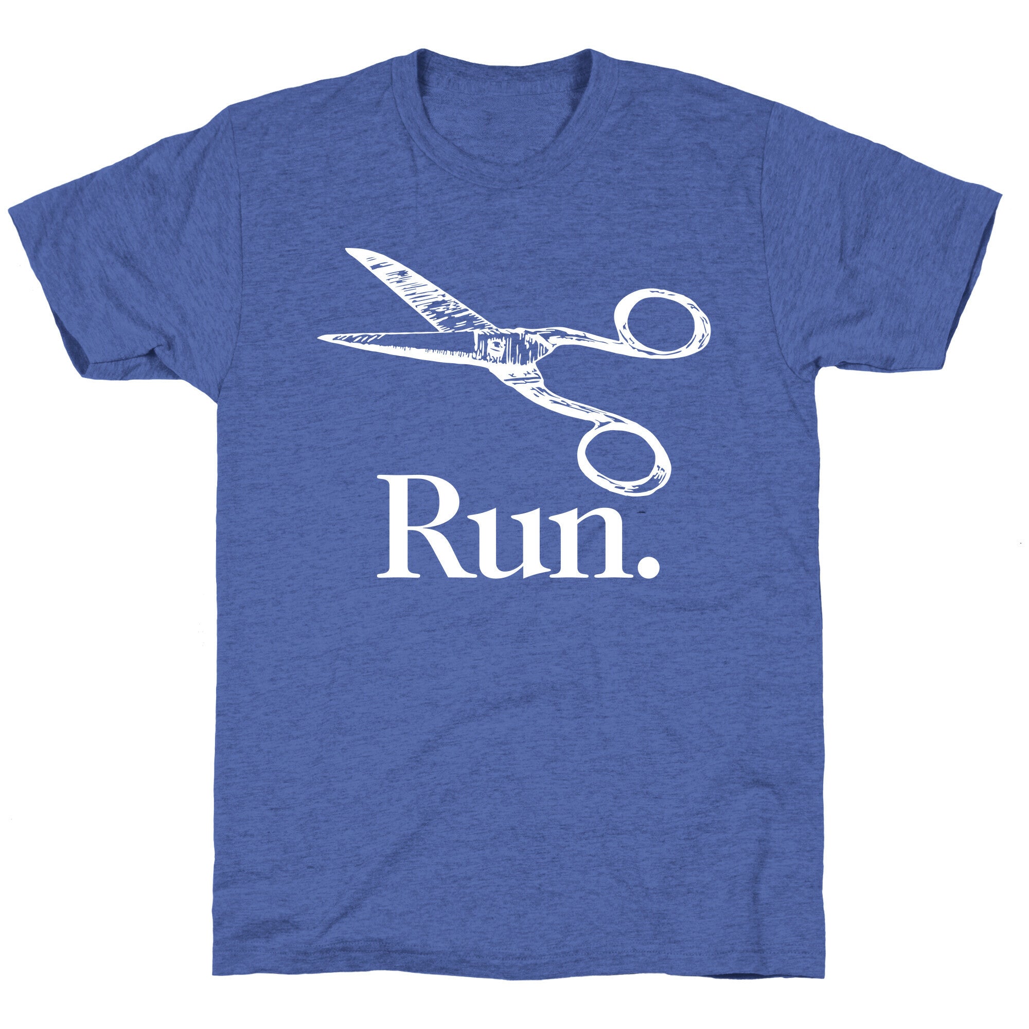 Run With Scissors Unisex Triblend Tee